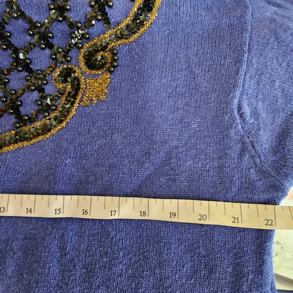 Vintage SML Glitz Sweater - Picture 5 of 5